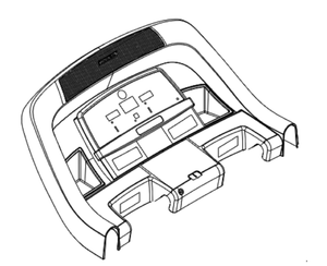 Horizon Fitness TM660 Treadmill Display Console Assembly - hydrafitnessparts