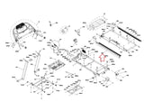 Horizon Fitness Tm688 Adventure 3 - 02 Treadmill Left Side Rail 1000331959 - hydrafitnessparts