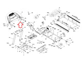 Horizon Fitness Tm688 Adventure 3 - 02 Treadmill PCB Connection Console Wire Harness 650l 1000101982 - hydrafitnessparts