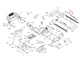 Horizon Fitness Tm688 Adventure 3 - 02 Treadmill Right Side Rail 1000331961 - hydrafitnessparts