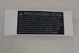 Horizon Fitness Tm688 Adventure 3 - 02 Treadmill Warning Label White Word 1000217183 - hydrafitnessparts