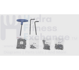 Horizon Fitness TM746 TM499 TM746B TM499B PTM499G Treadmill Hardware Set Semi Assembly 1000438873 - hydrafitnessparts