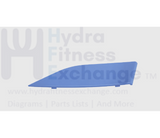 Horizon Fitness TM746 TM746B Treadmill Right Upper Plastic Motor Cover Decorate Plate 1000441519 - hydrafitnessparts