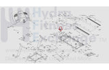 Horizon Fitness TM746 TM758 TM758B TM746B Treadmill Power Switch Fix Base Plate 1000429970 - hydrafitnessparts