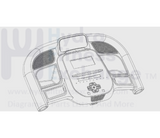 Horizon Fitness TM746 Treadmill Display Console Set Semi Assembly 1000442362 - hydrafitnessparts