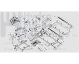 Horizon Fitness Treadmill Black Console Wire Harness 850mm 1000231686 - hydrafitnessparts