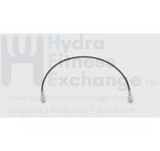 Horizon Fitness Treadmill Black MCB to Power Switch Cable 14AWG 040427 - A - hydrafitnessparts