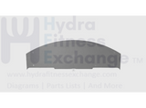 Horizon Fitness Treadmill Console Back Cover 001478 - BB - hydrafitnessparts
