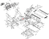 Horizon Fitness Treadmill Control Board Power Wire Black 002500 - B2 - hydrafitnessparts