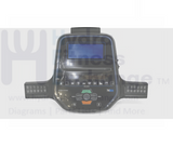 Horizon Fitness Treadmill Display Console Overlay Set Semi Assembly 1000442363 - hydrafitnessparts