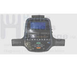 Horizon Fitness Treadmill Display Console Overlay Set Semi Assembly 1000442363 - hydrafitnessparts