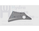 Horizon Fitness Treadmill Left Inner Cover 016554 - ZL1 - hydrafitnessparts