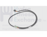 Horizon Fitness Treadmill Left Quick Key Connect Wire Harness 24AWG 1000356722 - hydrafitnessparts