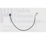 Horizon Fitness Treadmill Left Quick Key Console Wire Harness 24AWG 1000354186 - hydrafitnessparts