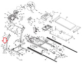 Horizon Fitness Treadmill Left & Right Console Support Tube 014829 - AA - hydrafitnessparts