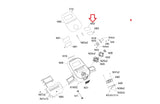 Horizon Fitness Treadmill Right Console Overlay Manipulate 1000430838 - hydrafitnessparts