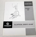 Horizon Merit Fitness EP230C EP230 EP230B EP230D E901-SM Elliptical Owner's User's Manual 1000091813 - hydrafitnessparts