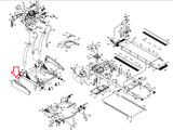 Horizon Vision AFG Fitness Livestrong Treadmill PHILLIP Sink Screw 004439 - A - hydrafitnessparts