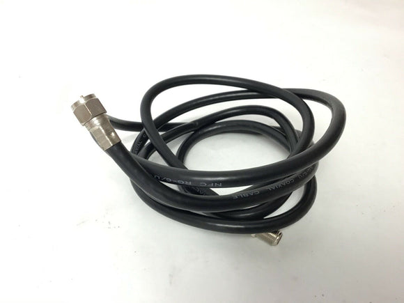 Horizon Vision Fitness Treadmill Coaxial Cable Extension Male to Female 038410-A - hydrafitnessparts