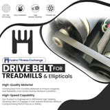 Horizon Vision Fitness Treadmill Drive Motor Belt 1000109577 - hydrafitnessparts