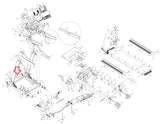 Horizon Vision Matrix Commercial Fitness Treadmill Flat Hex Socket Screw M8x1.25Px12L 004695 - AB - hydrafitnessparts