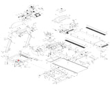 Horizon Vision Matrix Merit Fitness Treadmill Foot Lock Latch Spring 005438 - 00 - hydrafitnessparts