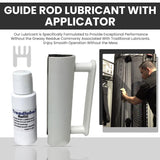 Hydra Fitness Exchange Guide Rod Lubricant with Applicator, Grease-less Formula, Easy to Use P/N GDRD-APP - MADE IN USA - hydrafitnessparts