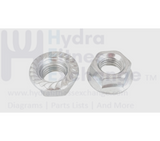 Hydra Fitness Exchange Miscellaneous Nylon Hex Nut - hydrafitnessparts