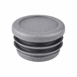Hydra Fitness Exchange Round Plastic End Plug D48 Gray - hydrafitnessparts