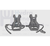 Keiser Indoor Cycle Left & Right Foot Pedal Pair W/Spindle 555473 - hydrafitnessparts