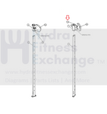 Life Fitness CSCCO Strength System Insert Guide 2 x 2 6590901 - hydrafitnessparts