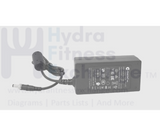 Life Fitness Elliptical 2.5mm Power Supply 100 - 240VAC to 240VDC 5A 1004808 - 0001 - hydrafitnessparts
