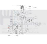 Life Fitness Generator Brake W/O Plate AK69 - 00127 - 0000 for 95X Elliptical - hydrafitnessparts