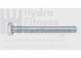 Life Fitness Hex Head Screw 1/4 x 20 Treadmill Part 3205401 - hydrafitnessparts
