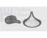 Life Fitness Indoor Cycle Saddle Seat 4 Screws Base L 290mm x W 300mm - hydrafitnessparts