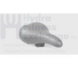 Life Fitness Indoor Cycle Saddle Seat L 275mm (10.83") x W 190mm 0017 - 00009 - 1040 - hydrafitnessparts