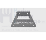 Life Fitness Row GX – Base Rower Charcol Seat Frame 1006007 - 0001 - hydrafitnessparts