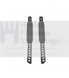 Life Fitness Staionary Bike Pedal Strap Pair 310 L x 45 W 0K63 - 01237 - 0003 - hydrafitnessparts