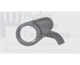Life Fitness Stationary Bike Right Cup Holder Retainer Shroud 1002626 - 2400 - hydrafitnessparts