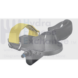 Life Fitness Stationary Bike Right Pedal Assembly W/ Strap AK66 - 00092 - 0001 - hydrafitnessparts