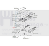 Life Fitness Treadmill Flat Washer 0.734" OD 0017 - 00104 - 0043 - hydrafitnessparts