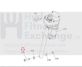 Life Fitness Treadmill Hardware Bolt 2" 0017 - 00101 - 2038 - hydrafitnessparts