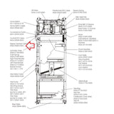 Life Fitness Treadmill Upper Display to Emerson Wiring Harness AK26 - 00420 - 0000 - hydrafitnessparts