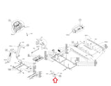 Livestrong Horizon Fitness CT7.2 T202 - 03 LS8.0T - C2 Treadmill Screw M8 x 1.25P - 35L/10L 004769 - 00 - hydrafitnessparts