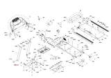 Livestrong Horizon Fitness Treadmill Elevation Frame Endcap 1000092332 - hydrafitnessparts