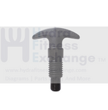 M20 x 2.5 Pop Pin Knob 58mm Indoor Cycle 20mm Thread 12mm Tip Stationary Bike - hydrafitnessparts