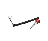 Magnetic Red Weight Stack Pin For Cable Gym Dia (9.5mm) | Strength System - hydrafitnessparts