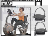 Magnum Fitness Systems Upright Bike Pedal Pair Set With Straps 1/2" 0583012 - hydrafitnessparts