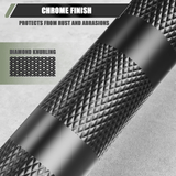 Major Fitness 7ft 20kg Home Gym Barbell Black - hydrafitnessparts