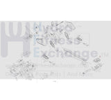 Matrix Commercial AR11 Rower Seat Pad 1000353646 - hydrafitnessparts